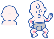 乳児期 ０〜２歳